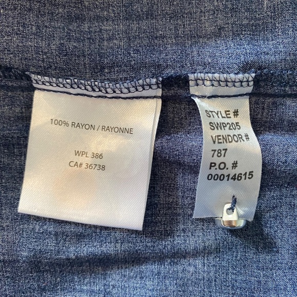 BUY 2 ITEMS & GET 1 FREE: Haggar Transitions Blouse Sz L - Picture 9 of 9